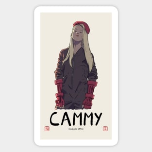 Cammy - Casual Style Magnet